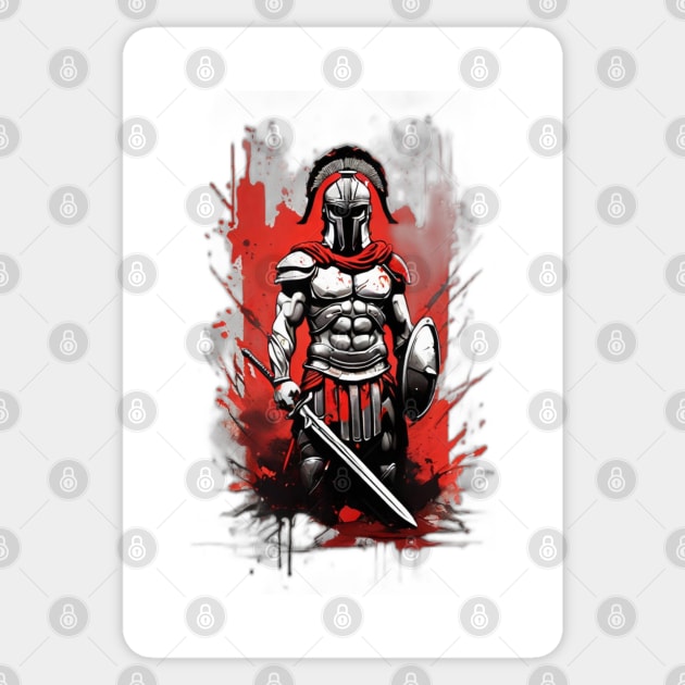 Spartans Sticker by NB-Art